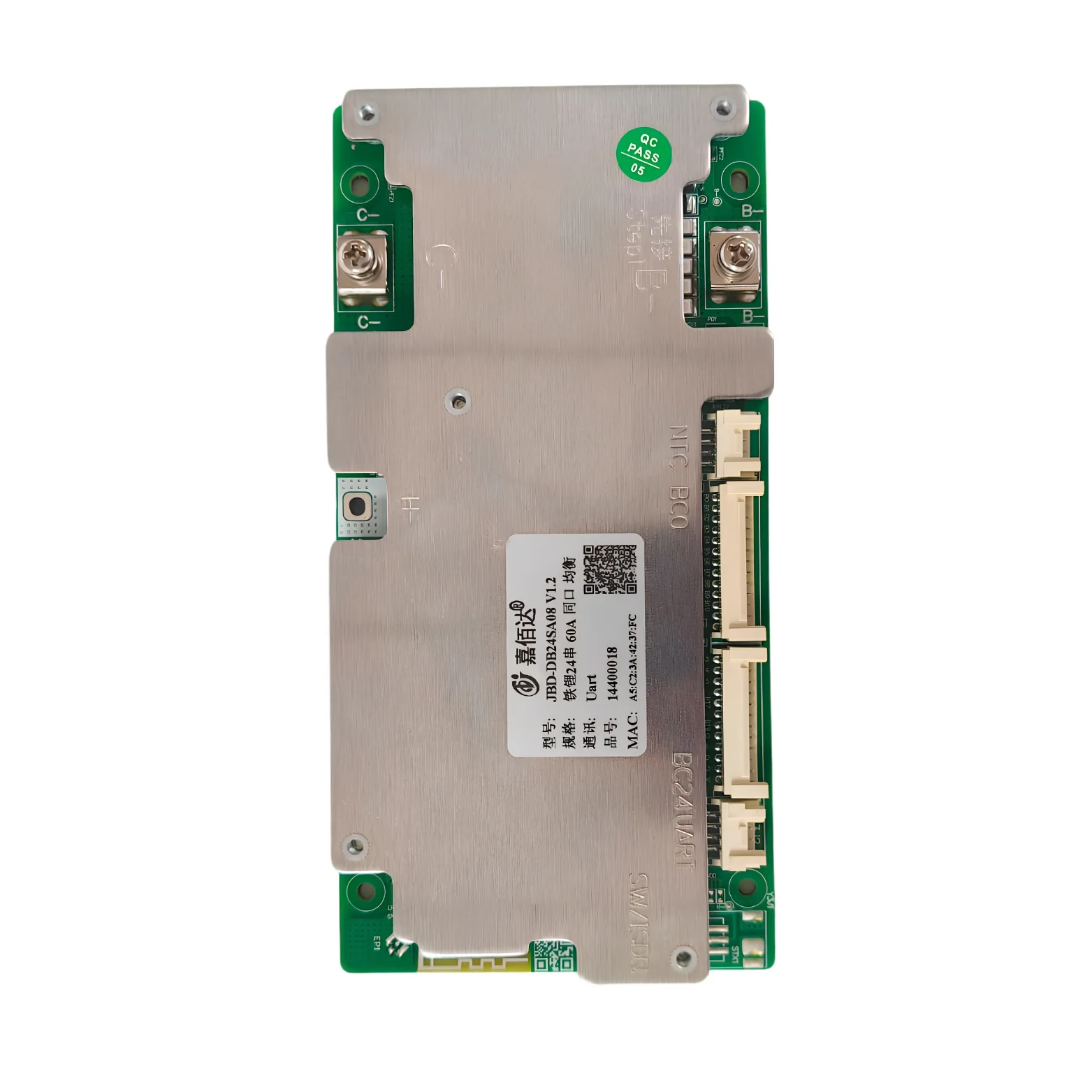 JBD SMART BMS 10-24S 60A DB24SA08